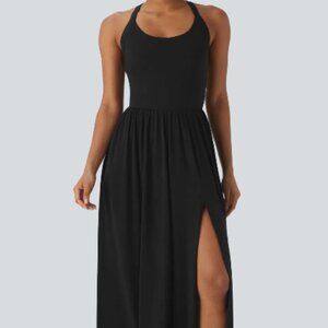 HALARA Pocket Flowy Maxi Dress, Med.